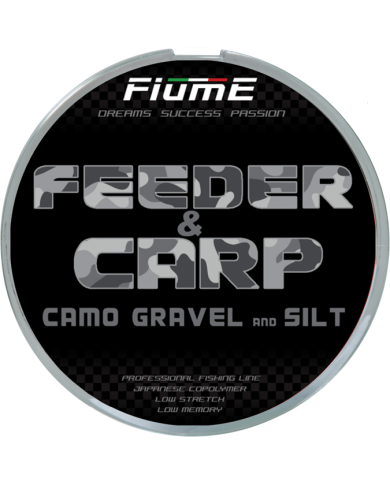ŻYŁKA FEEDER & CARP CAMO MT.200-0,25   GRAVEL & SILT