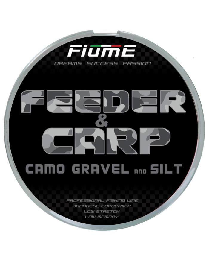 ŻYŁKA FEEDER & CARP CAMO MT.200-0,25   GRAVEL & SILT