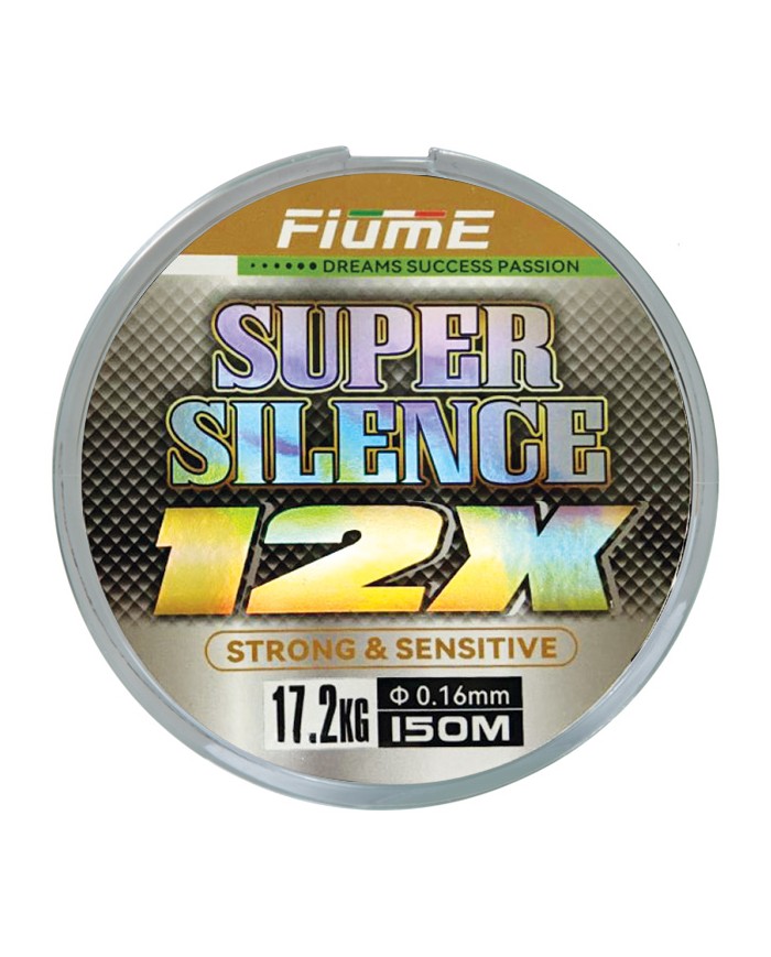 PLECIONKA SUPER SILENCE 12X 150m, CHARTREUSE GREEN 0.22mm