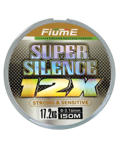 PLECIONKA SUPER SILENCE 12X 150m, MOSS GREEN 0.16mm