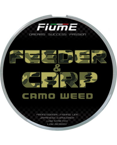ŻYŁKA FEEDER & CARP CAMO MT.200- 0,25  WEED