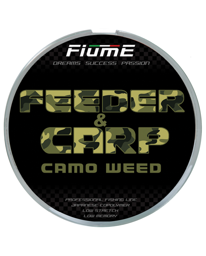 ŻYŁKA FEEDER & CARP CAMO MT.200- 0,25  WEED