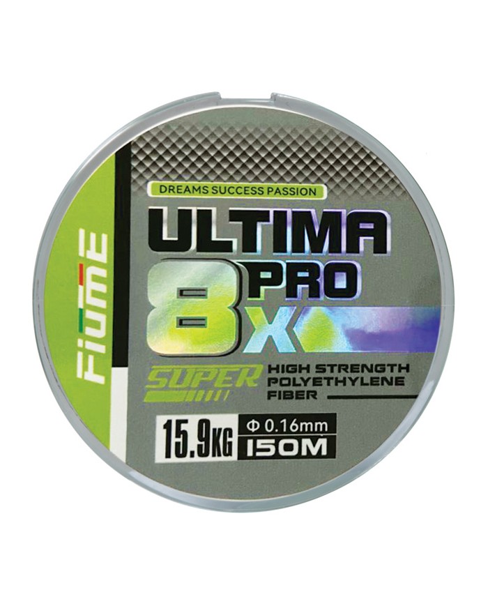 PLECIONKA ULTIMA PRO 8x, 150m, MOSS GREEN 0.22mm