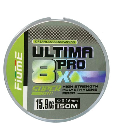 PLECIONKA ULTIMA PRO 8x, 150m, CHARTREUSE GREEN 0.08mm