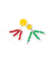 STOPER SILICON GRIPPA L ROUND 3/4/5mm ZIELONY