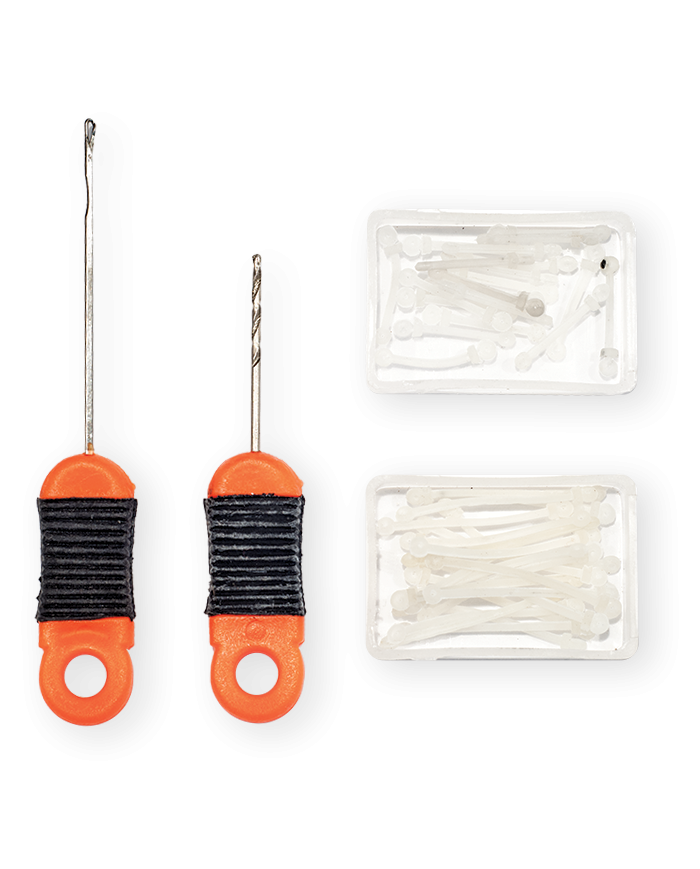 STOPER SILICON BOILIE 18&30mm Z WIERTŁEM I IGŁĄ