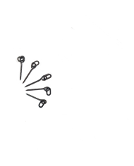 ZACZEP DO KULEK WKRĘCANY Z RINGIEM 13 mm  (10 szt)