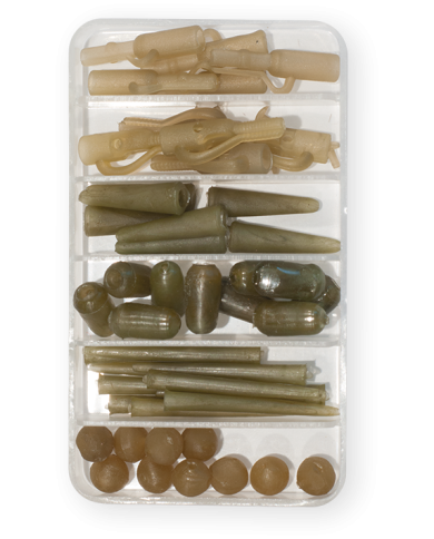 KOMPLET KLIPSÓW NAKŁADEK I ZBIJAKÓW