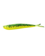 LUNKER CITY FIN-S FISH 4" 10/BG COL. 141 SMOKE PEPPER FROS