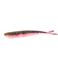 LUNKER CITY FIN-S FISH 4" 10/BG COL. 167 EMERALD BUBBLEGUM