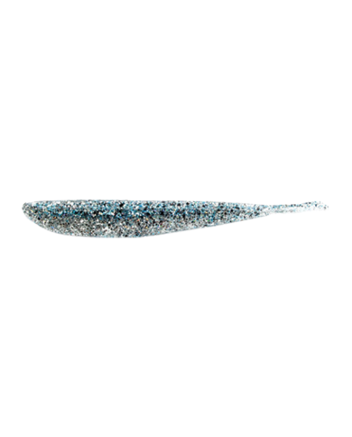 LUNKER CITY FIN-S FISH 4" 10/BG COL. 232 CRYSTAL ICE