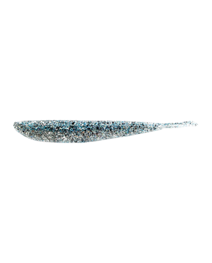 LUNKER CITY FIN-S FISH 4" 10/BG COL. 232 CRYSTAL ICE