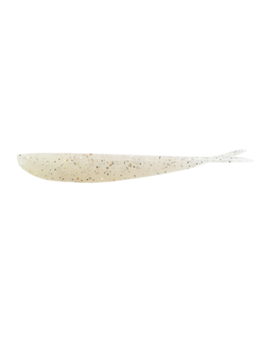 LUNKER CITY FIN-S FISH 4"  8/BG COL. 246 WHITE SHAD