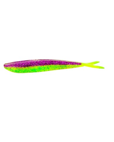 LUNKER CITY FIN-S FISH 4"  8/BG COL. 280 PIMP DADDY CHARTREUSE