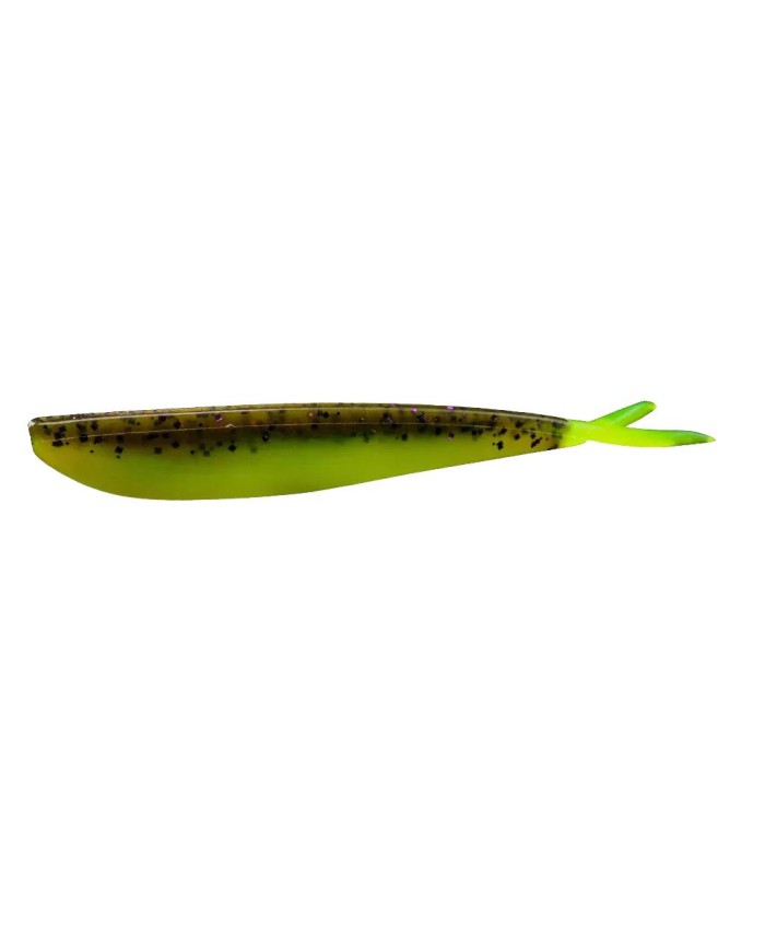 LUNKER CITY FIN-S FISH 4"  8/BG COL. 284 BIG FISH CHART TAIL