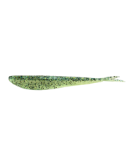 LUNKER CITY FIN-S FISH 4" 10/BG COL.   7 MELON PEPPER SHNR
