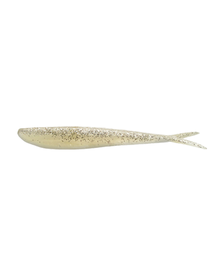 LUNKER CITY FIN-S FISH 5" 10/BG  COL. 191 CHAMPAGNE SHAD