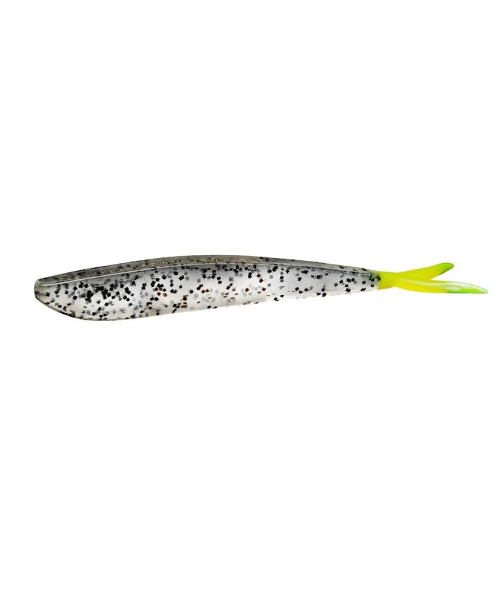 LUNKER CITY FIN-S FISH 4"  8/BG COL. 177 CHARTREUSE TAIL