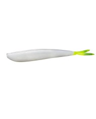 LUNKER CITY FIN-S FISH 4"  8/BG COL. 176 ALBINO CHART TAIL