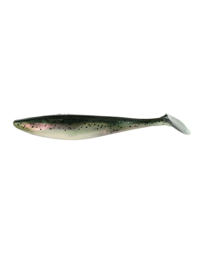 LUNKER CITY SWIMFISH 3.75"  8/BG COL.  38 RAINBOW TROUT