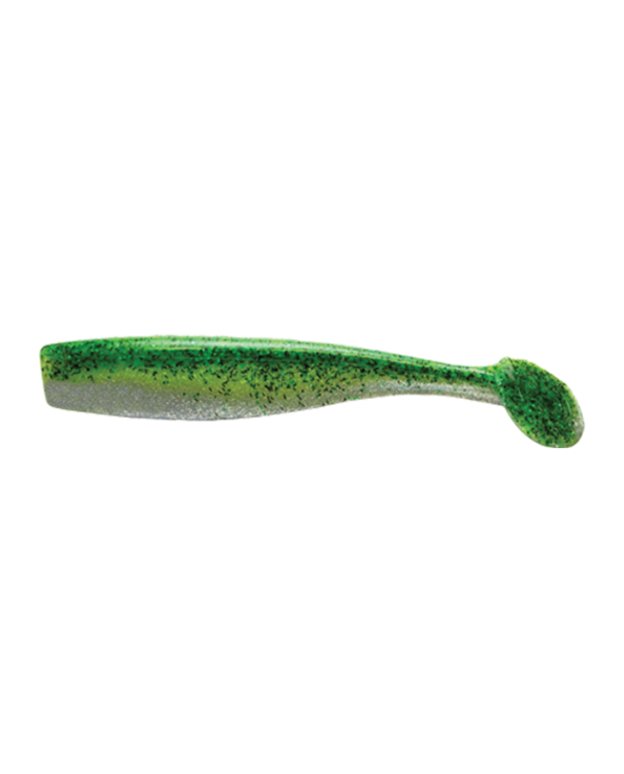 LUNKER CITY SHAKER 3.25" 10/BG COL.  79 GREEN SHAD FLASH