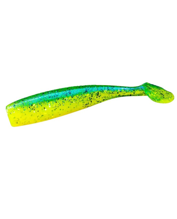 LUNKER CITY SHAKER 3.25"  9/BG COL.135 MAHI MAHI