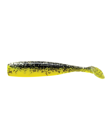 LUNKER CITY SHAKER 4.5"  8/BG COL. 151 BUMBLEBEE