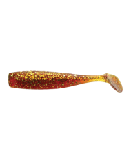 LUNKER CITY SHAKER 4.5"  8/BG COL. 195 SHORE MINNOW