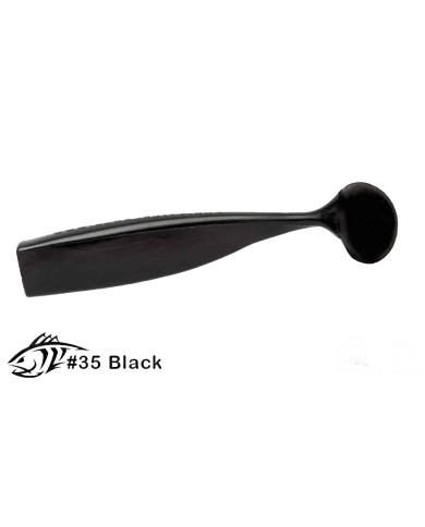 LUNKER CITY SHAKER 6"  5/BG COL. 35 BLACK