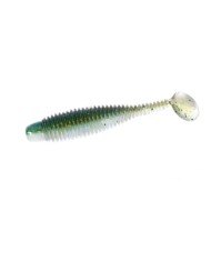 LUNKER CITY GRUBSTER 2" 10/BG COL. 68 WHITE SATIN