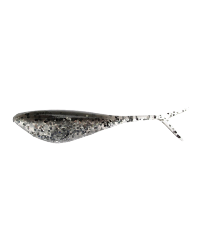 LUNKER CITY FIN-S SHAD 4"  8/BG COL. 33 SILVER PEPPER
