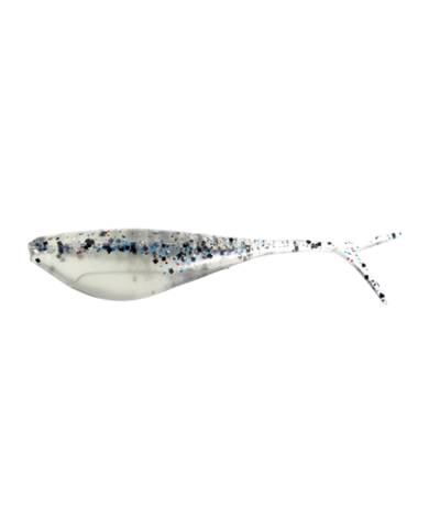 LUNKER CITY FIN-S SHAD 4"  8/BG COL. 60 PIRANHA