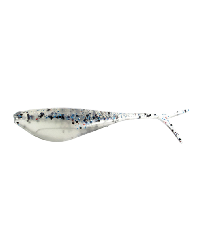 LUNKER CITY FIN-S SHAD 4"  8/BG COL. 60 PIRANHA