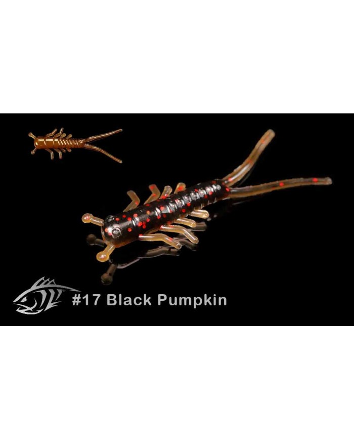 LUNKER CITY HELLGIE 1,5" 15/BG COL. 17 BLACK PUMPKIN