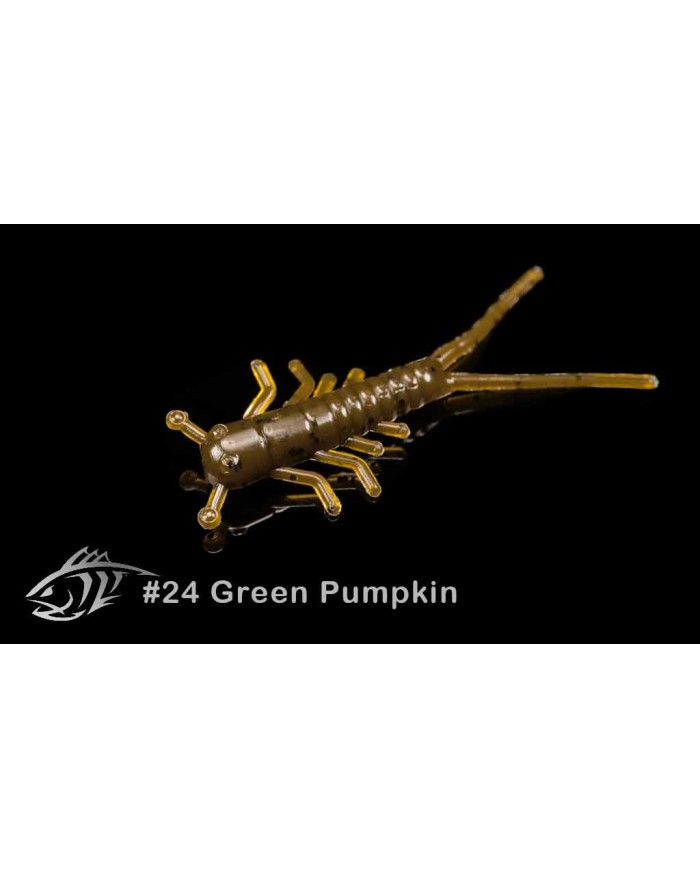 LUNKER CITY HELLGIE 1,5" 15/BG COL. 24 GREEN PUMPKIN