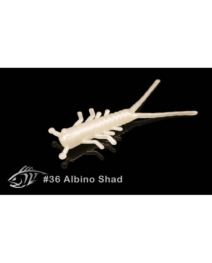 LUNKER CITY HELLGIE 1,5" 15/BG COL. 36 ALBINO SHAD