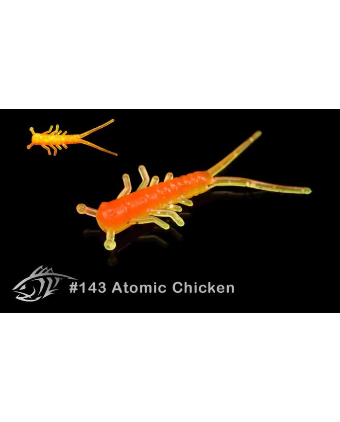 LUNKER CITY HELLGIE 1,5" 15/BG COL.143 ATOMIC CHICKEN