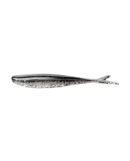 LUNKER CITY FREAKY FISH 4,5" 8/BG  COL.  33 SILVER PEPPER SHINER