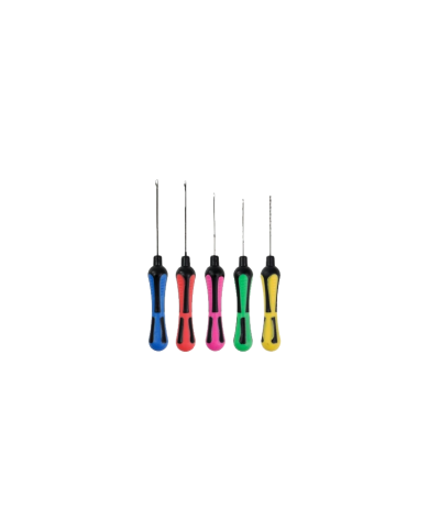 KOMPLET IGIEŁ BOILIE NEEDLE SET - ROUND HEAD (5pcs)