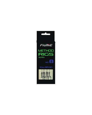 PRZYPON METHOD FEEDER HOOK PIN 6 BRAID