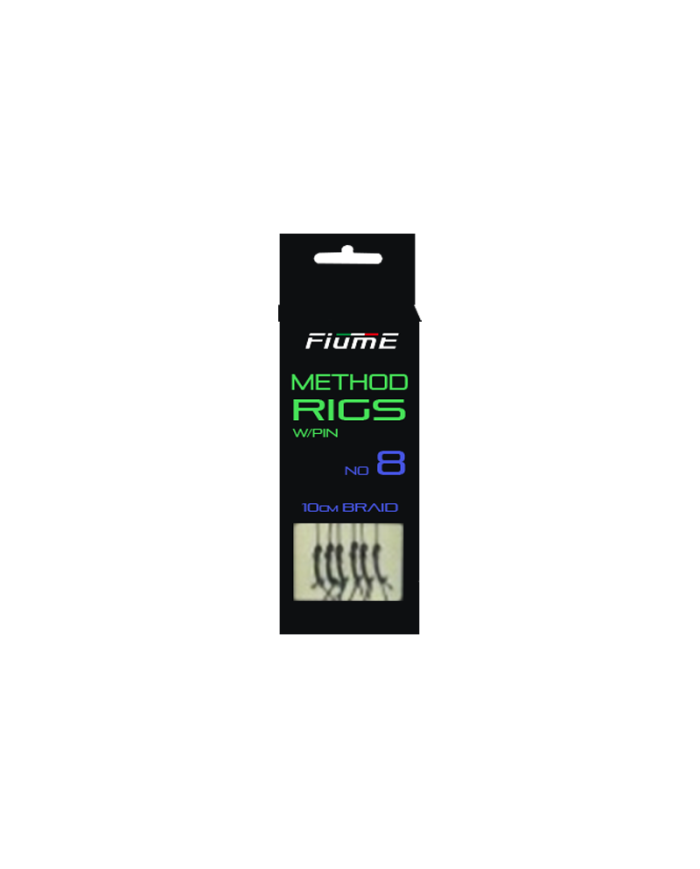 PRZYPON METHOD FEEDER HOOK PIN 6 BRAID