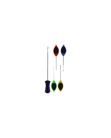 KOMPLET IGIEŁ BOILIE NEEDLE SET - FLAT HEAD (5pcs)